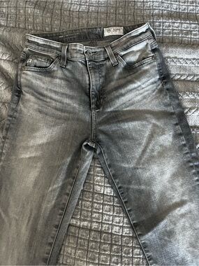 AG Adriano Goldschmied Slim Grey  Washed Jeans